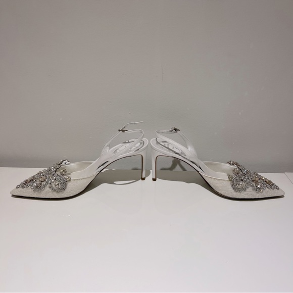 René Caovilla Veneziana embellished slingback pumps - Picture 6 of 12